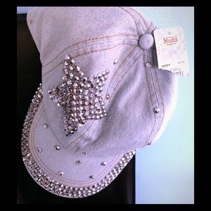 Brand new Beaded denims ladies cap